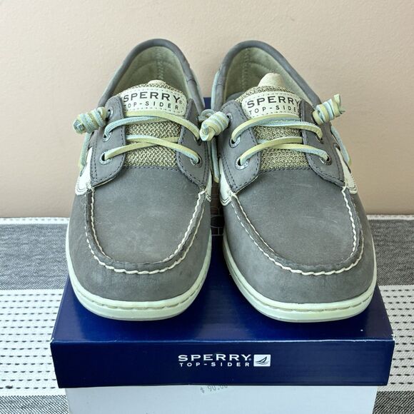 New In Box Sperry Top-Sider Women's Ivyfish Graphite Boat Shoes Sz 8M - Picture 1 of 8